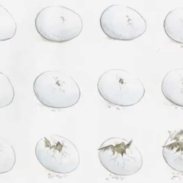 Ilustración de Henry Cole para “And Tango makes three” de Justin Richardson y Peter Parnell